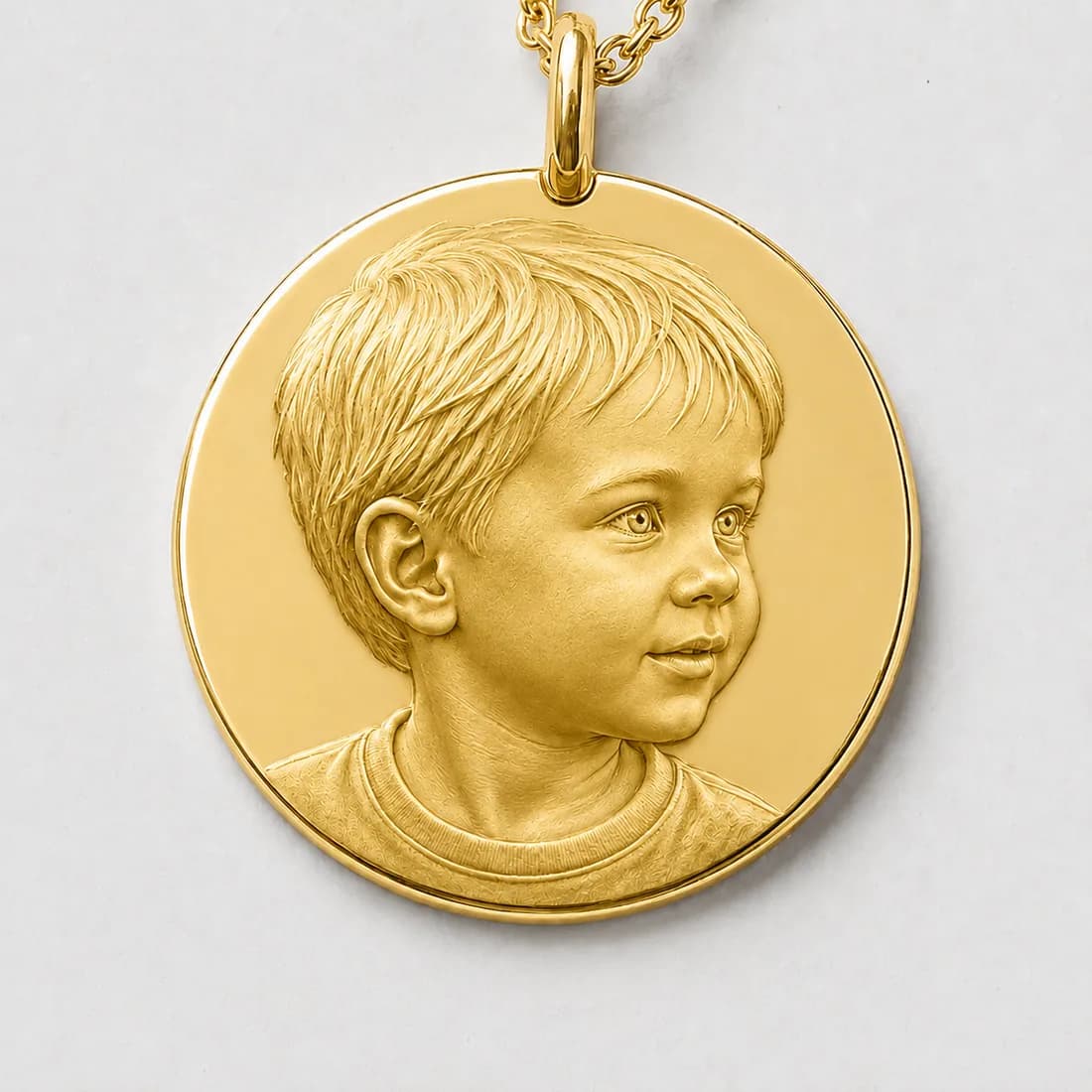 Massives Gold, 9 und 14 Karat